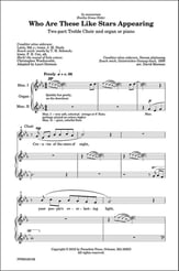 Who Are These Like Stars Appearing Two-Part choral sheet music cover